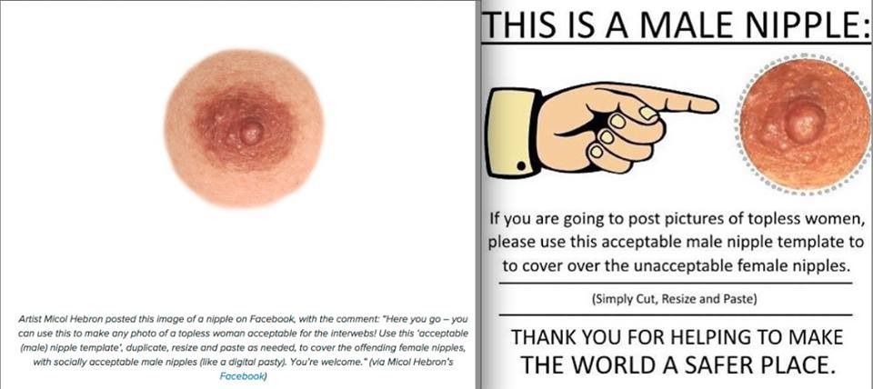 male nipple stickers