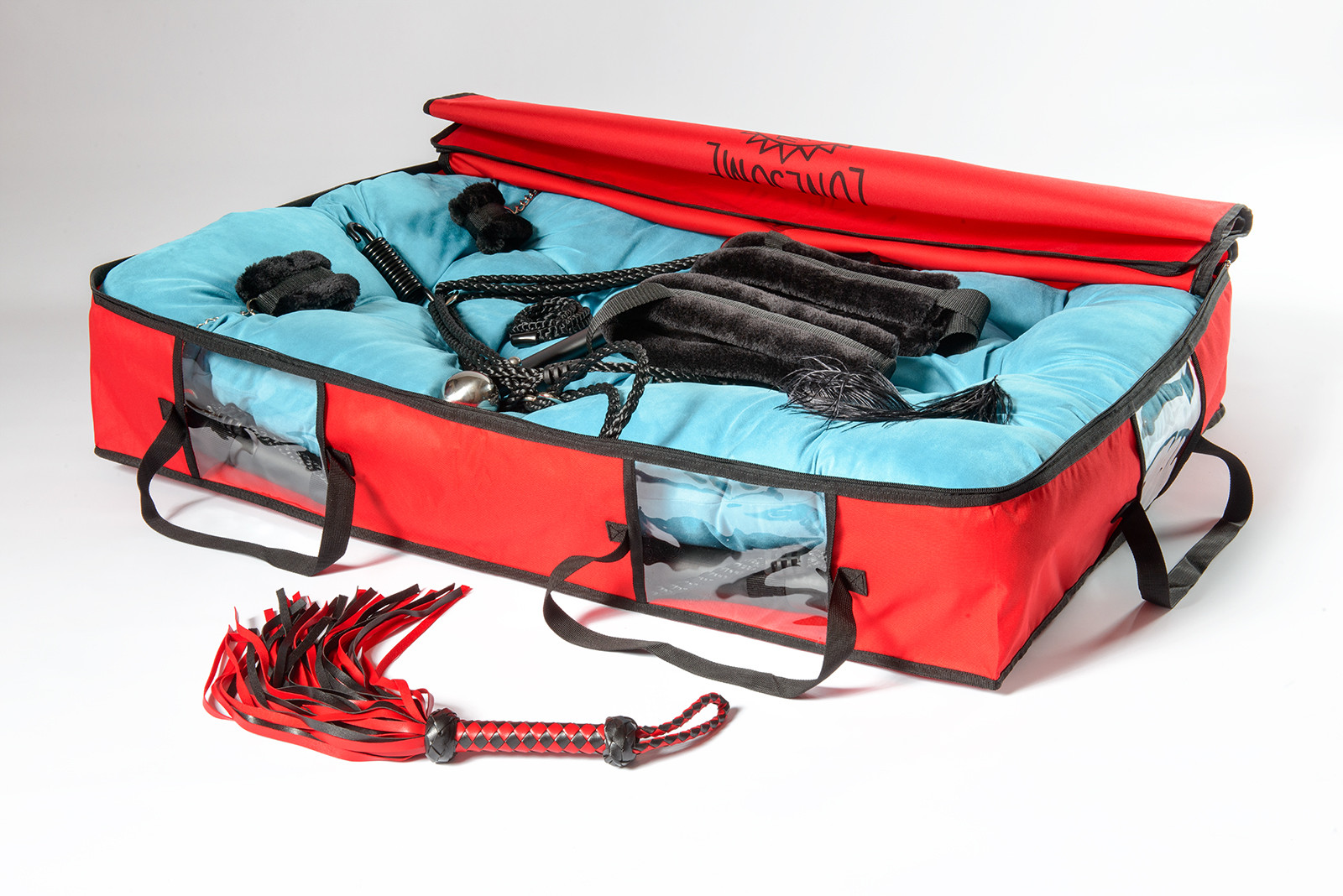 Le sac de rangement utile pour la balançoire sexuelle "Private Euphoria" en rouge