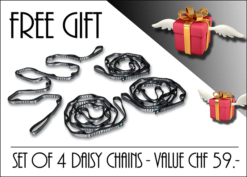 free Gift: a set of 4 Daisy Chains