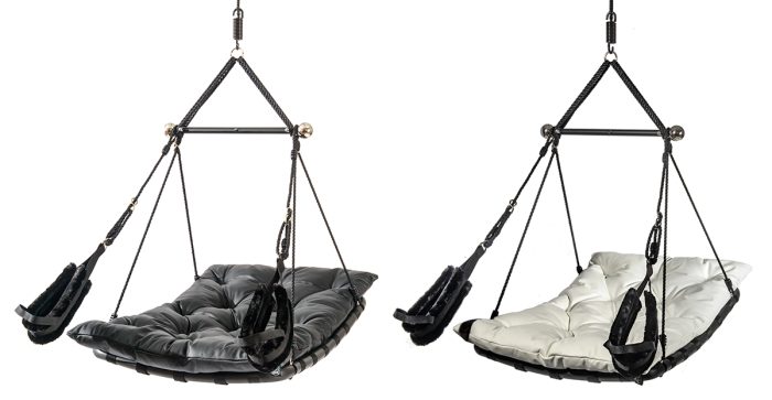 Leather Sex Swing for Seniors