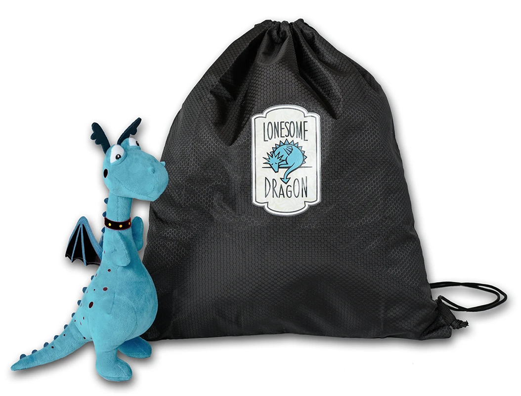 Bag with a cute dragon